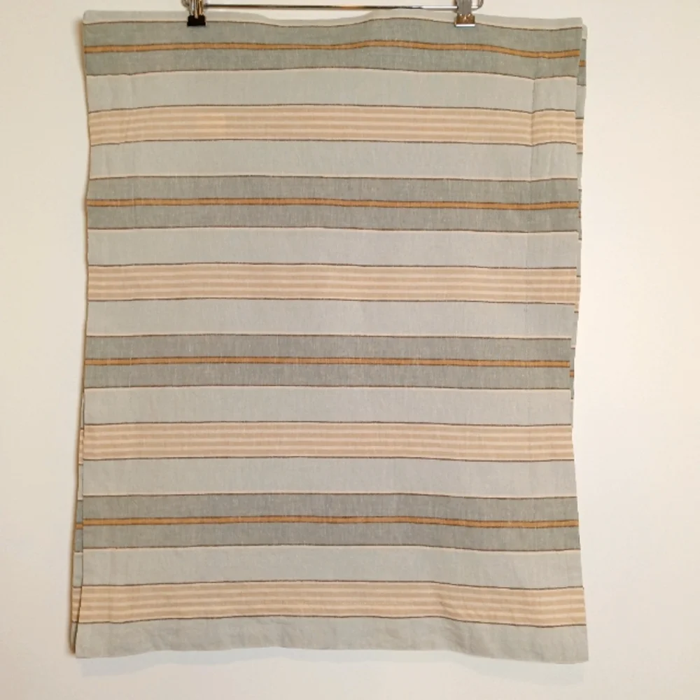 Pottery Barn Paolo Linen/Cotton Stripes Standard Shams *Pair*